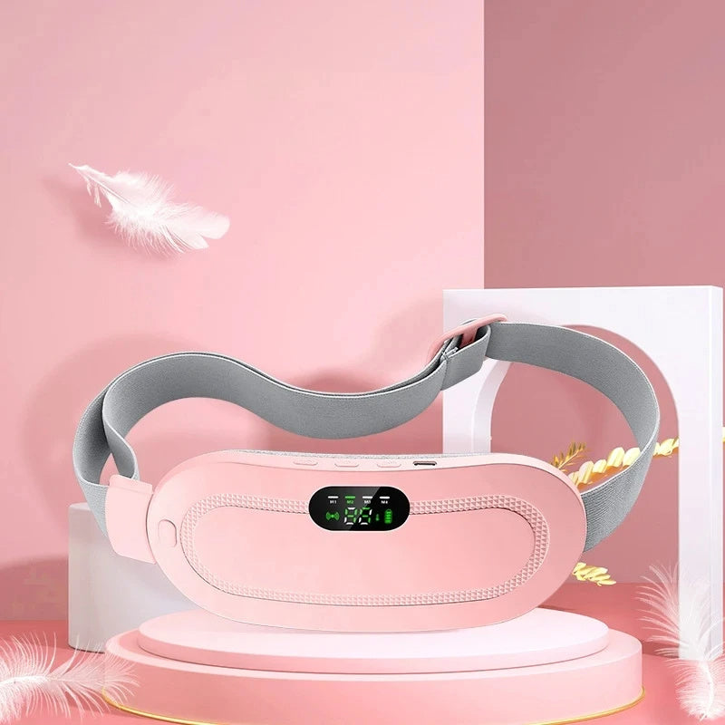 Electric Heating Waist Massage Belt Abdominal Menstrual Heating Pad Belly Warm Palace Belt for Period Cramp Relief